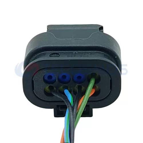 Auto Parts Reversing Radar Oxygen Sensor Connector Automotive Wiring Harness Connector for BMW Benz 8-pin Female... - image 2